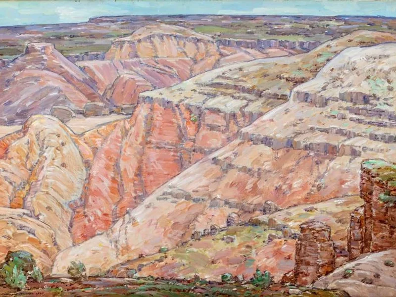 1873-Francis Newton - Nel deserto